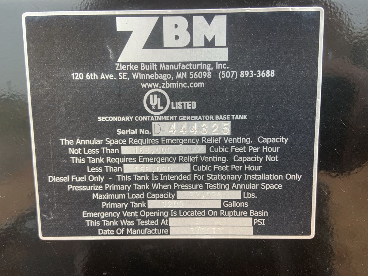 1200 Gallon Under Semi Trailer Fuel Tank 7